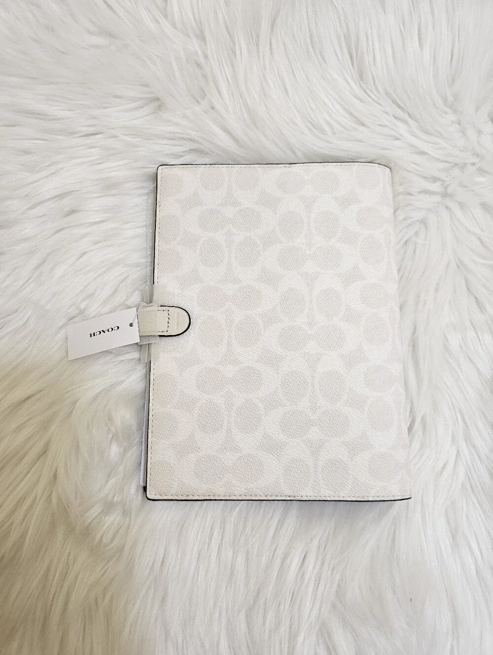 New Coach Notebook in Signature Canvas